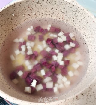 【山药紫薯米糊】6、7、8月龄婴儿宝宝辅食的做法步骤：6