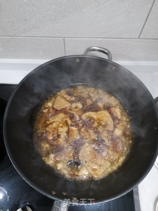 炖肉烩土豆的做法步骤：2