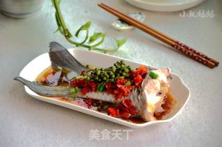 剁椒蒸鱼划的做法步骤：7