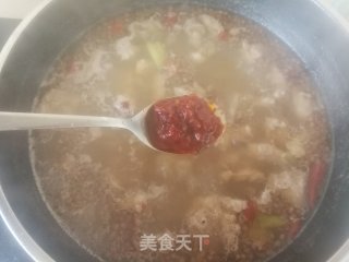 自制麻辣羊肉火锅锅底的做法步骤：11