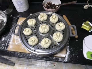 2020一起跨年！！豆沙包的做法步骤：20