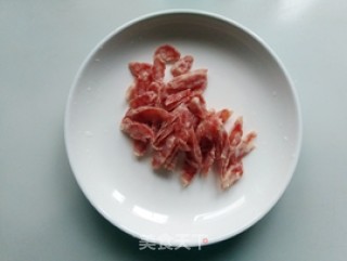 西蓝花炒腊肠的做法步骤：5