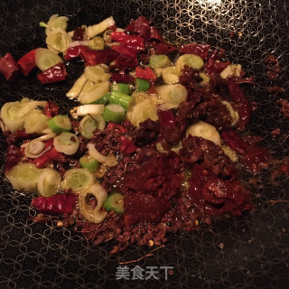 水煮豆腐皮的做法步骤：8