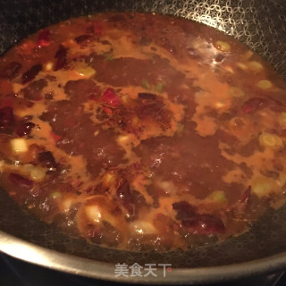 水煮豆腐皮的做法步骤：9