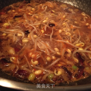 水煮豆腐皮的做法步骤：10