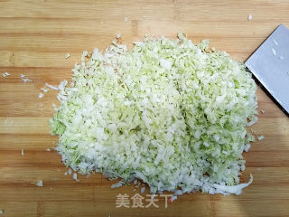 大白菜素蒸饺的做法步骤：7