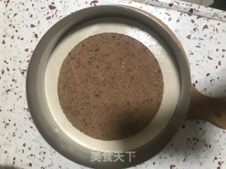 奶油奶酪栗子慕斯白巧克力淋面蛋糕的做法步骤：23