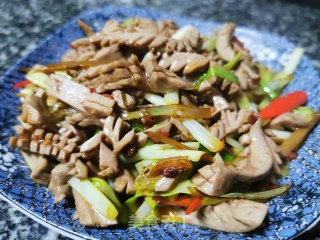 火爆腰花的做法步骤：12