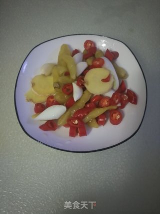简易版的酸菜鱼的做法步骤：8