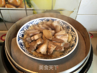 炒咸肉的做法步骤：9