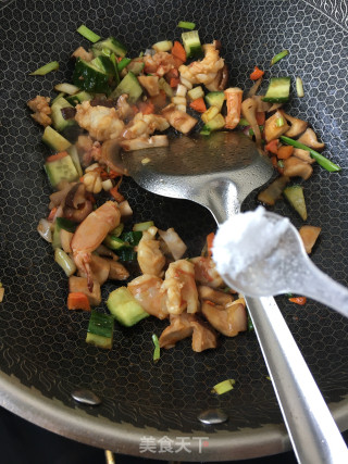 鲜虾焗米饭的做法步骤：12
