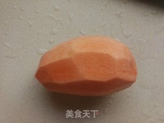 桂花红薯煮年糕的做法步骤：2