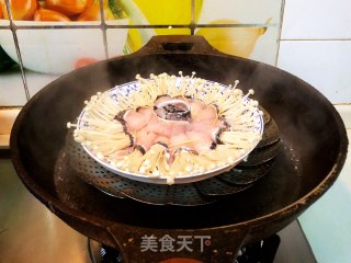 金针黑鱼卷的做法步骤：5