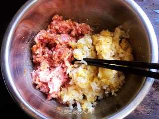 酸菜煎饺的做法步骤：4