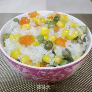 食蔬米饭的做法步骤：8