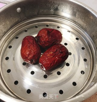 【红豆红枣泥】6、7、8月龄婴儿宝宝辅食的做法步骤：2