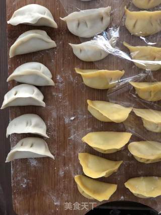 金银饺子的做法步骤：6