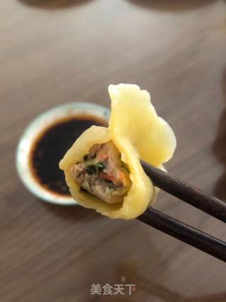 金银饺子的做法步骤：11