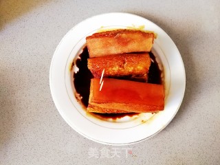 肥而不腻，入口即化的干豆角扣肉的做法步骤：5