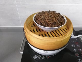 肥而不腻，入口即化的干豆角扣肉的做法步骤：12
