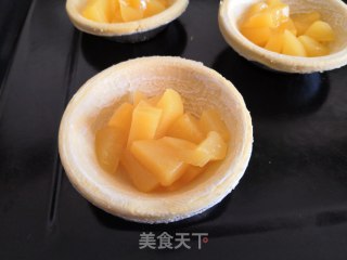 黄桃蛋挞的做法步骤：8