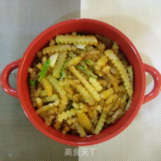 干煸土豆条的做法步骤：9
