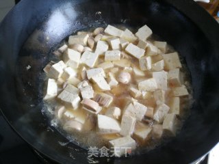 蘑菇烧豆腐的做法步骤：5