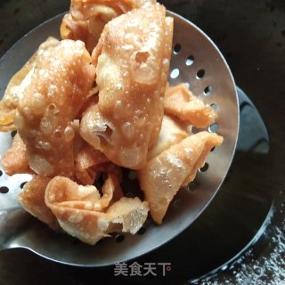 炸馄饨的做法步骤：2