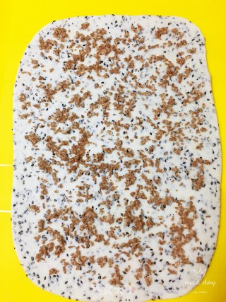 黑芝麻红糖大饼的做法步骤：7