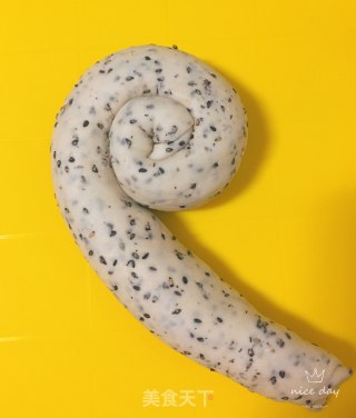 黑芝麻红糖大饼的做法步骤：9