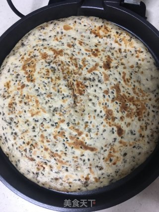 黑芝麻红糖大饼的做法步骤：13
