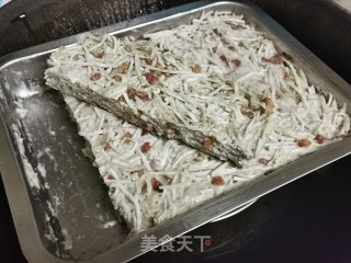 广式芋丝糕（简易版）的做法步骤：9