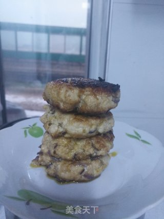 鸡肉饼的做法步骤：7