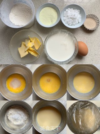酵母版华夫饼的做法步骤：1