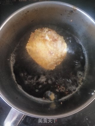 榨菜牛肉沫米饭丸子的做法步骤：9
