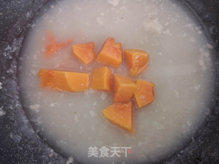 燕麦木瓜粥的做法步骤：5