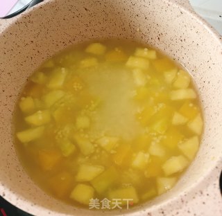 【南瓜苹果米糊】6、7、8月龄婴儿宝宝辅食的做法步骤：7