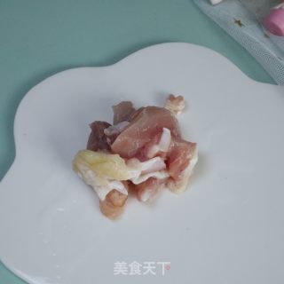 【红菇土豆鸡肉泥】7、8月龄婴儿宝宝辅食的做法步骤：3