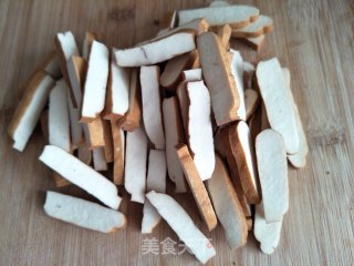 辣炒豆干的做法步骤：2