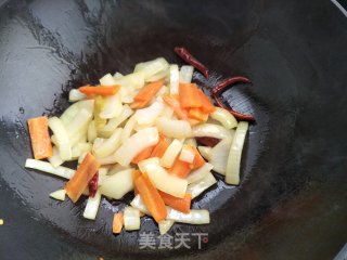辣炒豆干的做法步骤：6