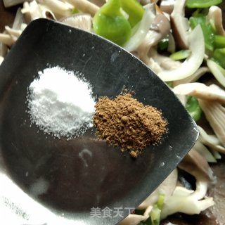 素炒蘑菇的做法步骤：5