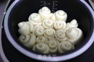 电饭煲版柔软面包的做法步骤：13