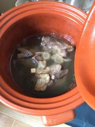 茯苓板栗斑鸠汤的做法步骤：14