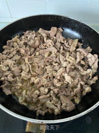 孜然羊肉的做法步骤：6