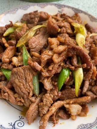孜然羊肉的做法步骤：10