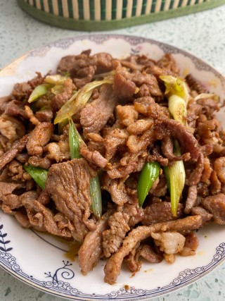 孜然羊肉的做法步骤：11