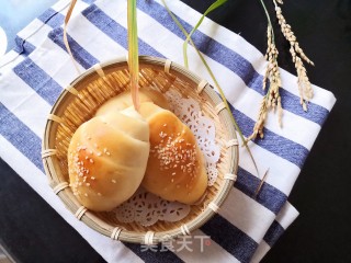 豆沙米面包卷的做法步骤：12