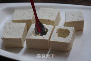 肉末酿豆腐的做法步骤：3