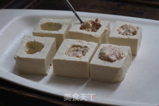肉末酿豆腐的做法步骤：8