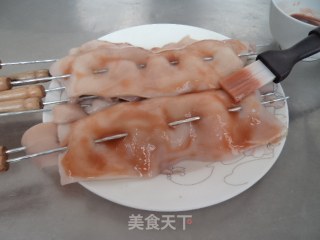 烤鱿鱼的做法步骤：7